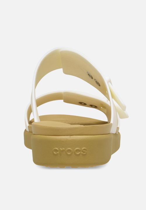 Crocs - Brooklyn klyn buckle low low-chalk/tan