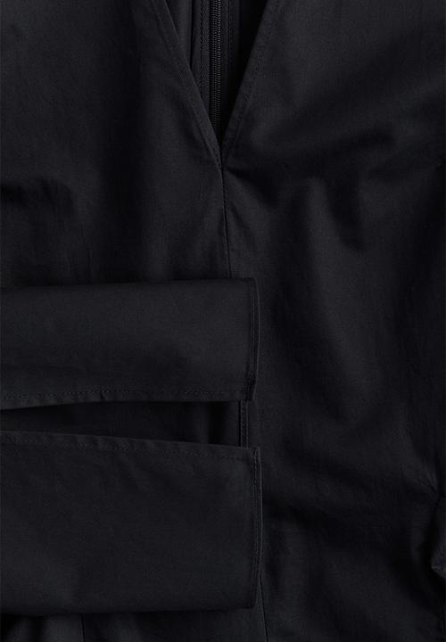 H&M - Flared-skirt dress - black