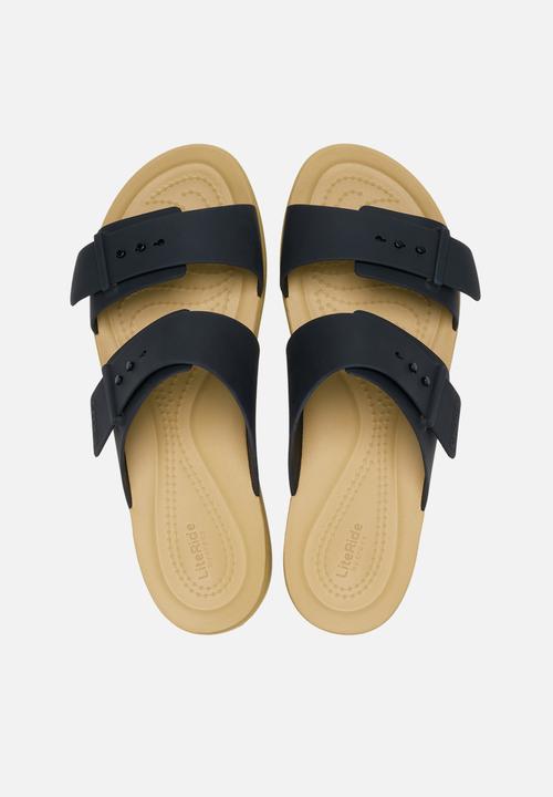 Crocs - Brooklyn klyn buckle low low-black/tan