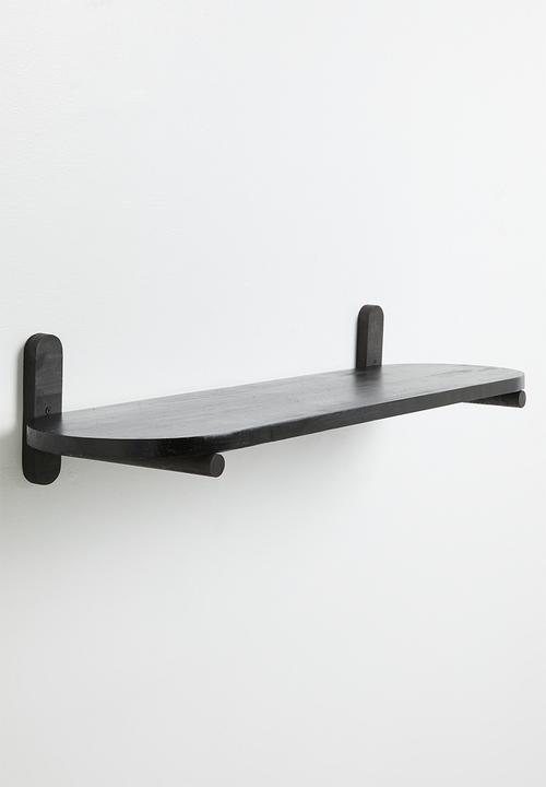 Native Decor - Lumi Wall Shelf Large - Black 