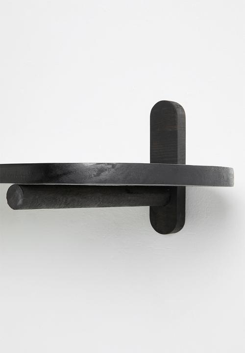 Native Decor - Lumi Wall Shelf Large - Black 
