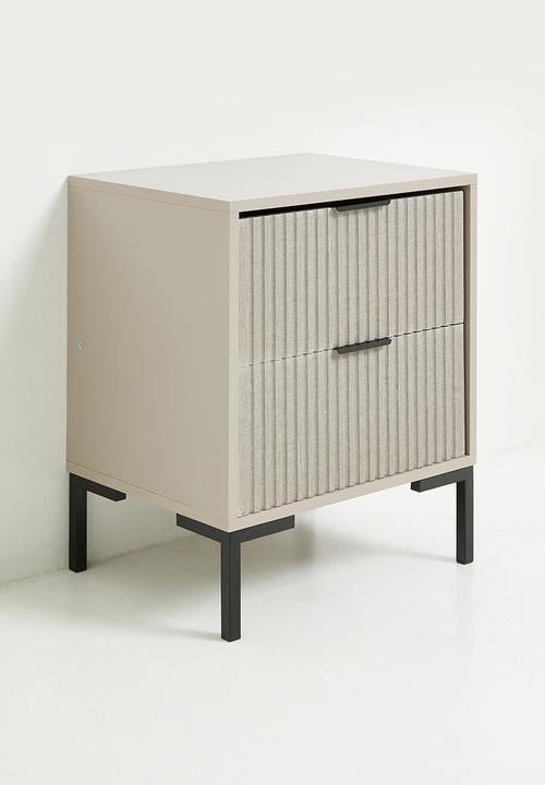 Me&Co - Destiny Bedside Table - Stone