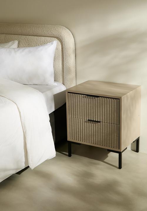 Me&Co - Destiny Bedside Table - Stone