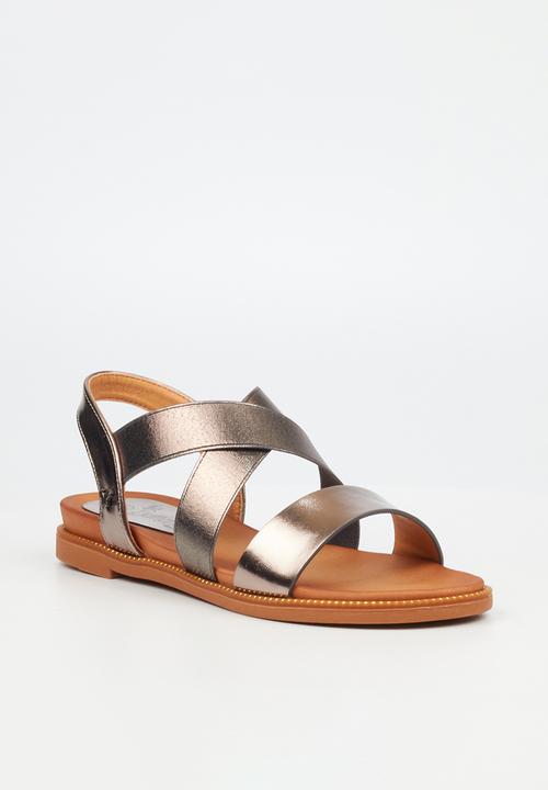 Butterfly Feet - Ellie 12 slingback - pewter