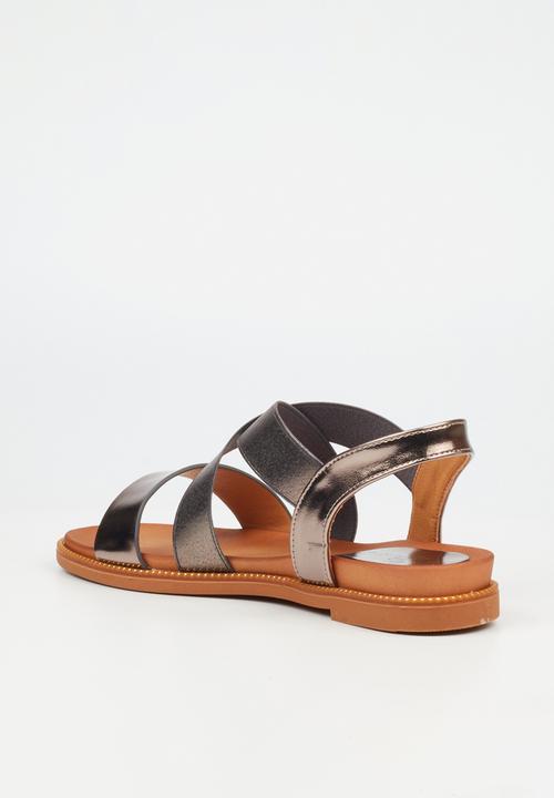Butterfly Feet - Ellie 12 slingback - pewter
