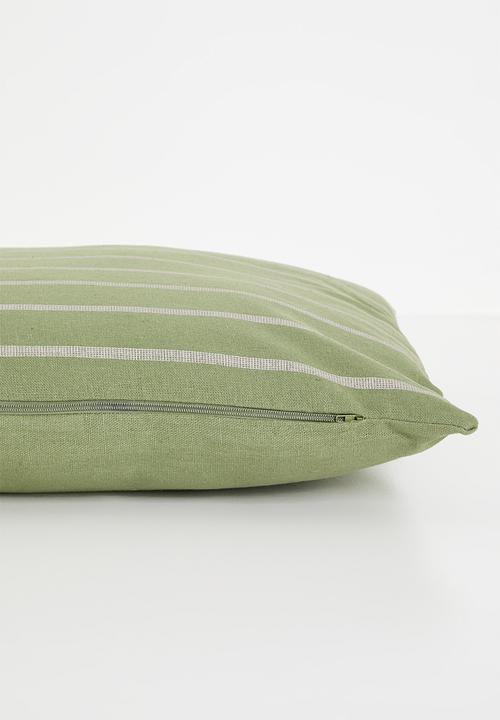 H&S - Stripe outdoor cushion - Ivory