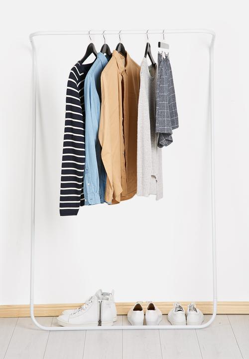 Clothes rail - white Emerging Creatives Shelves | Superbalist.com