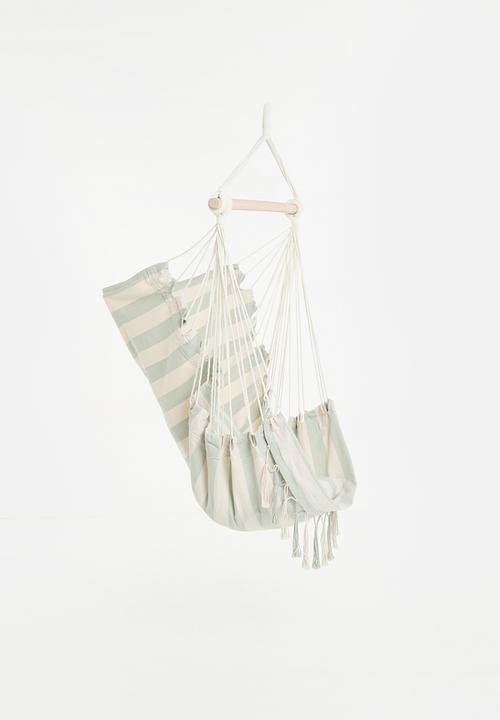 H&S - Stripe hammock - Green