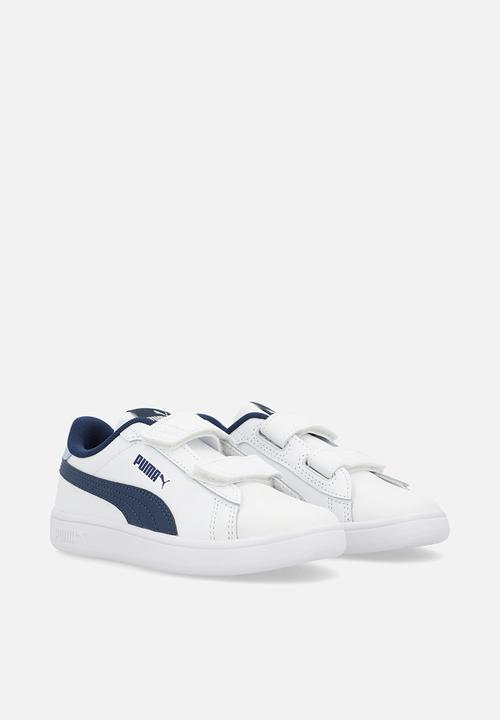 PUMA - Puma Smash 3.0 L V Ps-Puma White/Persian Blue/Haute Tropic