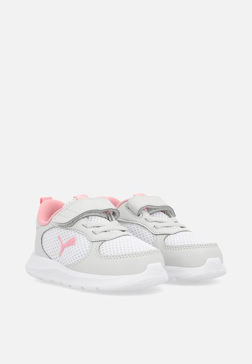 PUMA - Puma Fun Racer 2 Ac+ Inf-Puma White-Pinkscape-Glacial Gray
