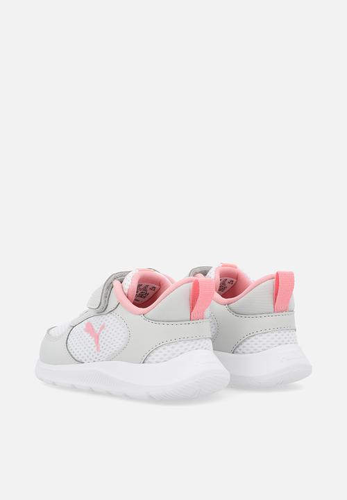 PUMA - Puma Fun Racer 2 Ac+ Inf-Puma White-Pinkscape-Glacial Gray