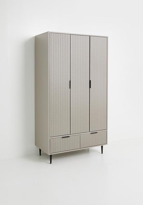Me&Co - Sable Storage Wardrobe - stone