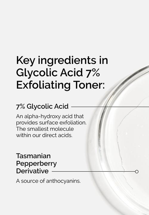 The Ordinary. - Glycolic Acid 7% Exfoliating Toner - 240ml