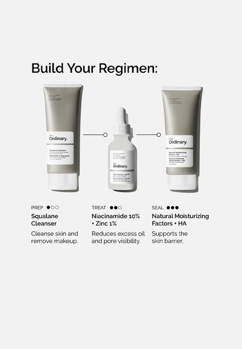 The Ordinary. - Niacinamide 10% + Zinc 1% - 60ml