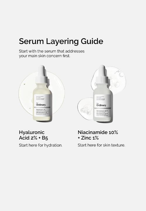 The Ordinary. - Niacinamide 10% + Zinc 1% - 60ml