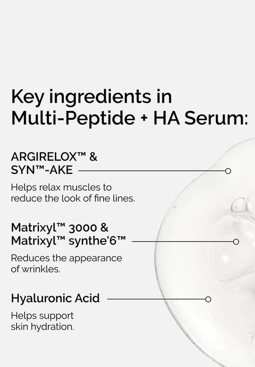 The Ordinary. - Multi-Peptide + HA Serum - 60ml