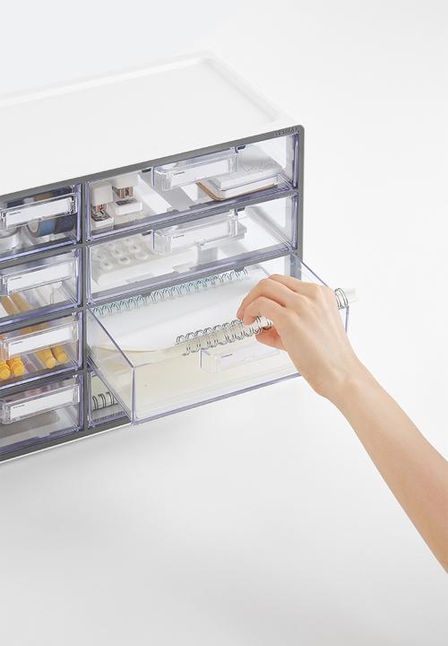 Litem - Up system hybrid multibox 12 drawer - grey