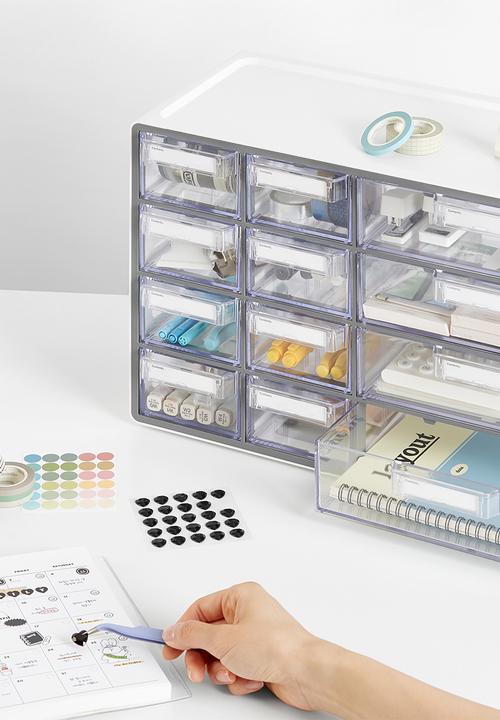 Litem - Up system hybrid multibox 12 drawer - grey