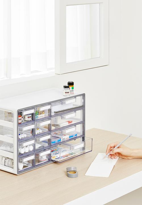 Litem - Up system hybrid multibox 12 drawer - grey