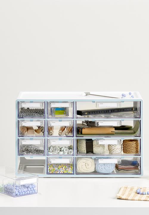Litem - Up system hybrid multibox 12 drawer - grey