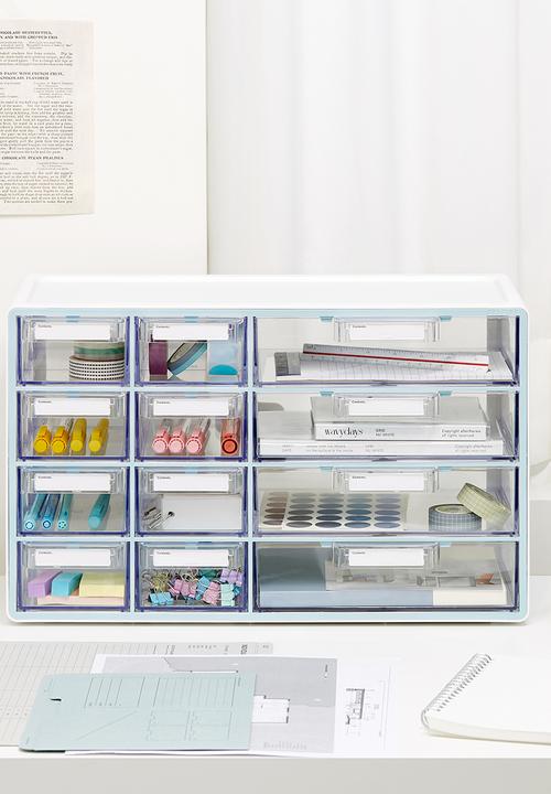 Litem - Up system hybrid multibox 12 drawer - grey