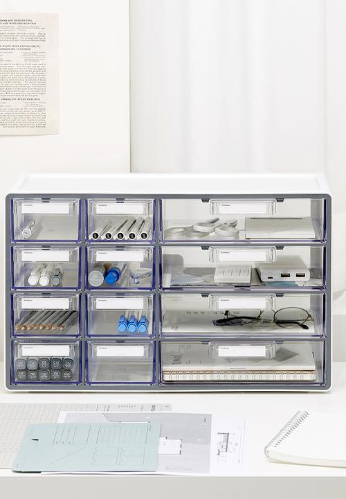 Litem - Up system hybrid multibox 12 drawer - grey