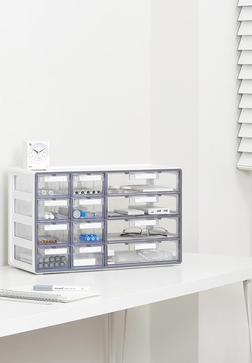 Litem - Up system hybrid multibox 12 drawer - grey