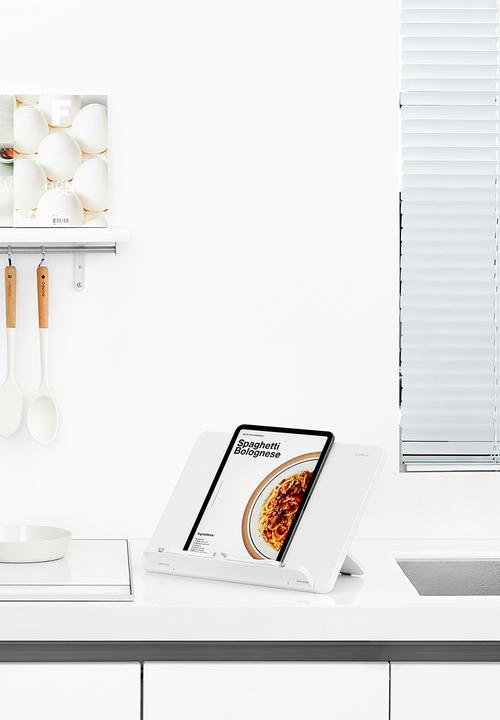 Litem - Flip recipe book stand - white