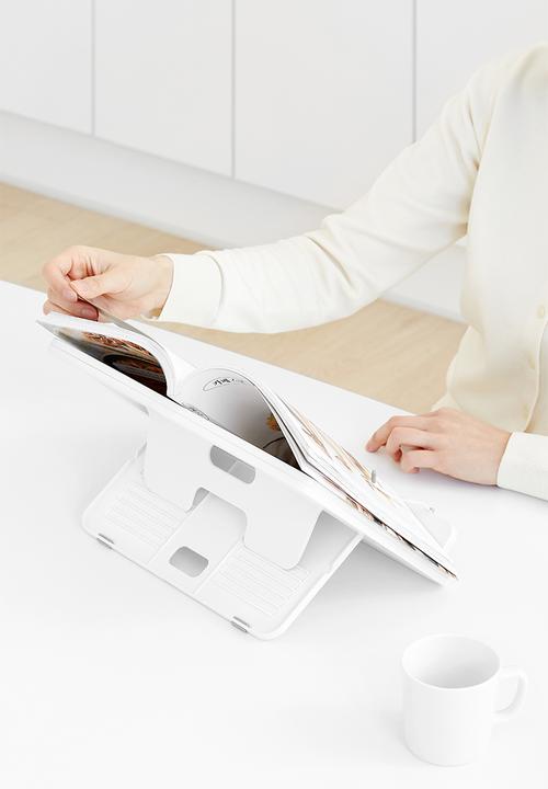 Litem - Flip recipe book stand - white