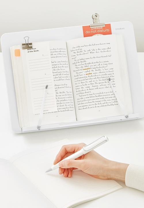 Litem - Flip recipe book stand - white