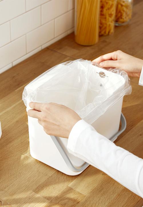 Litem - Hanging waste bin - white