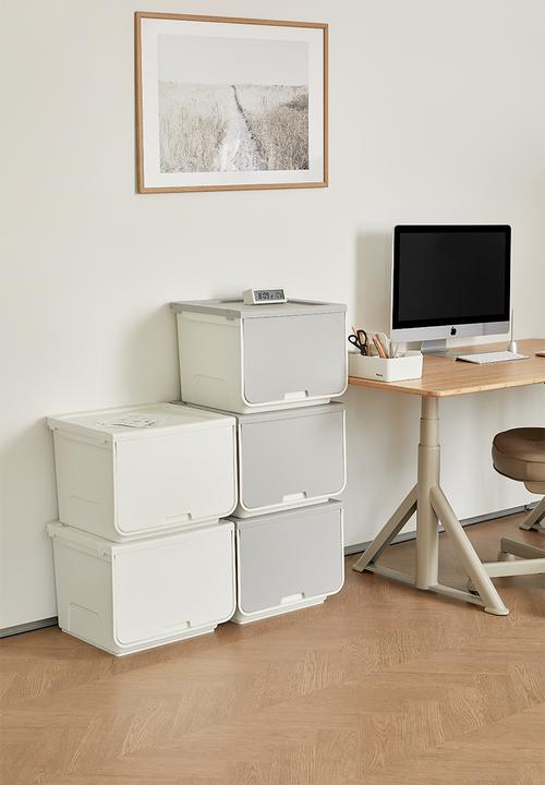 Litem - 39L Roomax stackable cube - grey