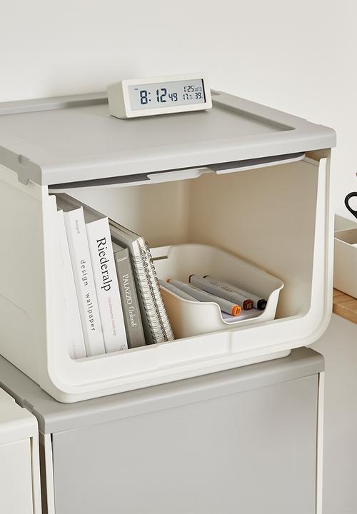 Litem - 39L Roomax stackable cube - grey