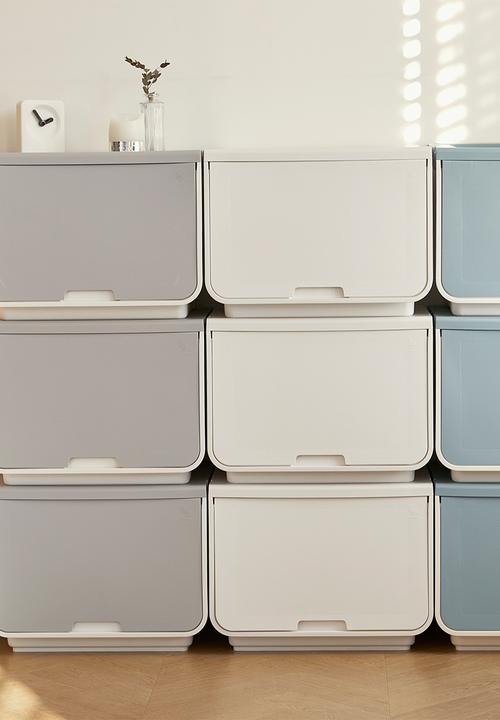 Litem - 39L Roomax stackable cube - grey