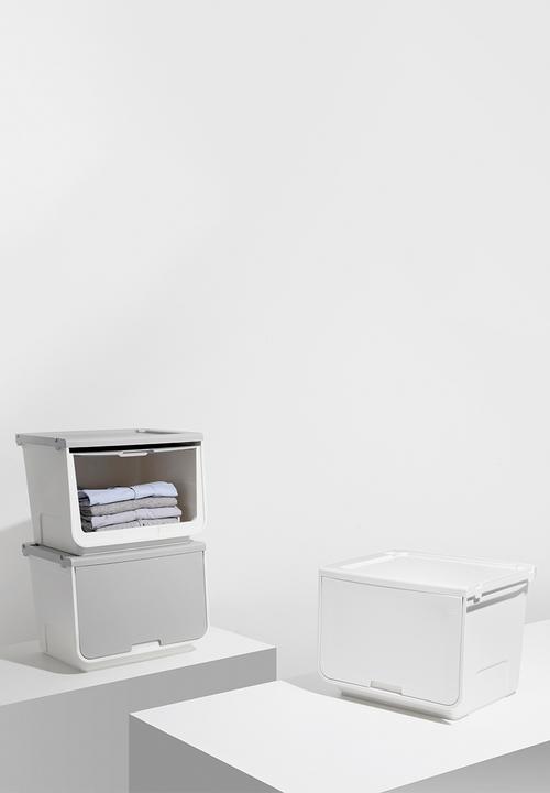 Litem - 39L Roomax stackable cube - grey