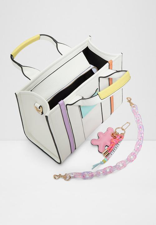ALDO - Therilia top handle bag - white combo