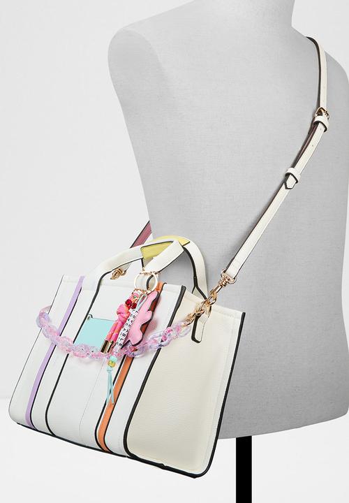 ALDO - Therilia top handle bag - white combo
