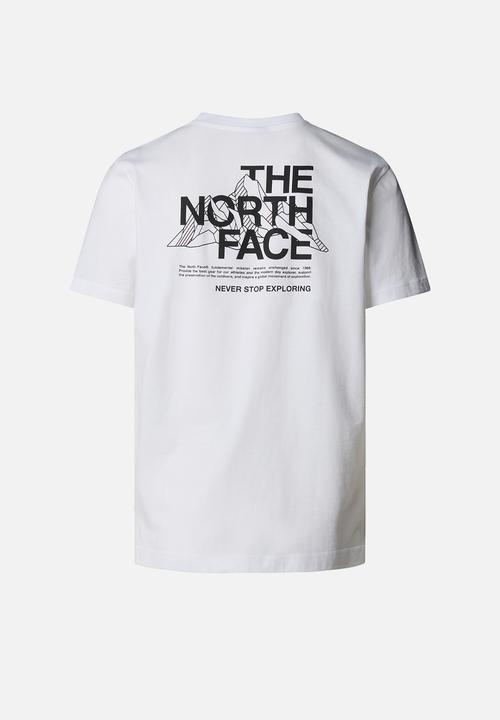 The North Face - S/S Mountain Sketch Tee - TNF White (FN4)