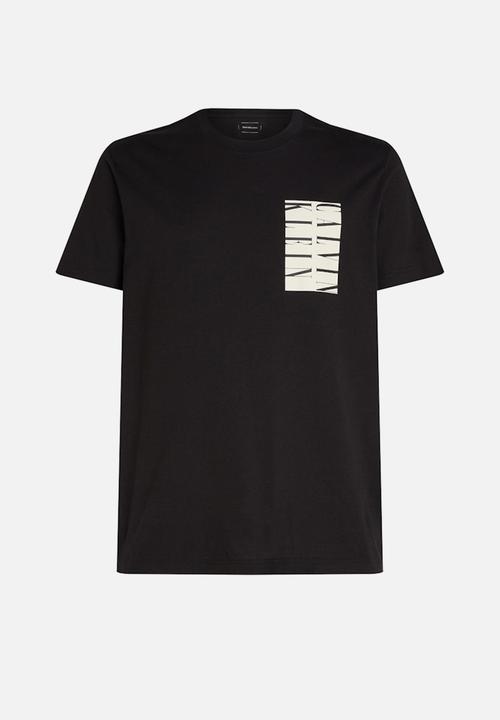 Calvin Klein - Serif Box Graphic Tee - Ck Black