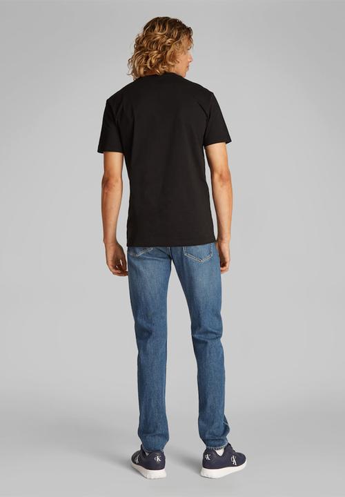 Calvin Klein - Serif Box Graphic Tee - Ck Black