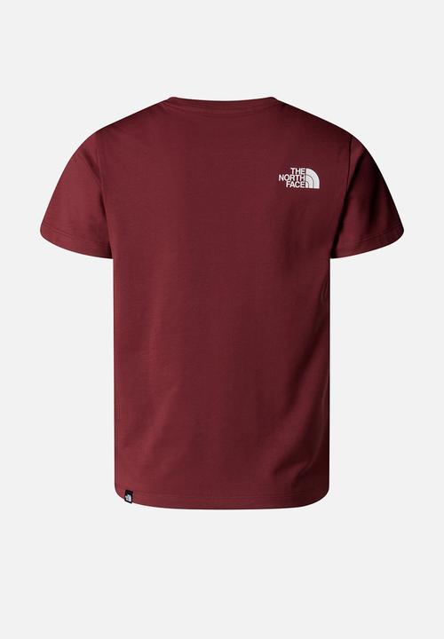 The North Face - Teen s/s simple dome tee - sumac (0vo)