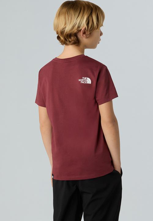 The North Face - Teen s/s simple dome tee - sumac (0vo)