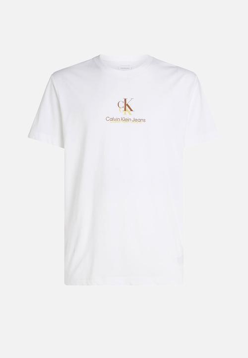 Calvin Klein - Shadow Logo Tee - Bright White