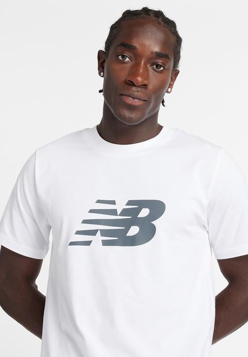 New Balance  - NB Core Logo Tee - White