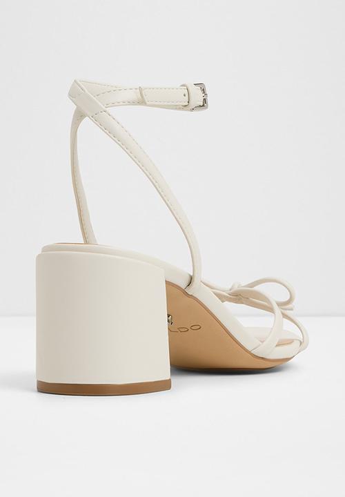 ALDO - Boursette heel - white/bone