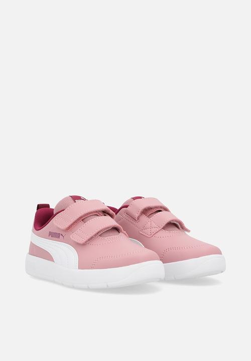 PUMA - Courtflex V3 V Ps-Poised Pink/White-Berry