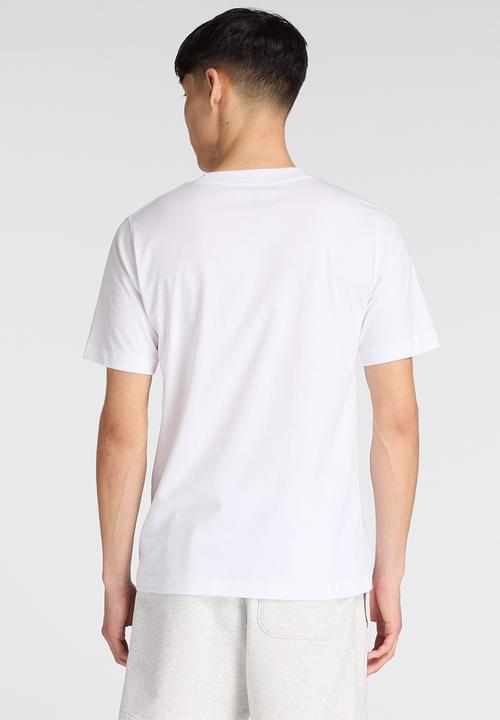 New Balance  - Nb Sport Angular Logo Tee - White