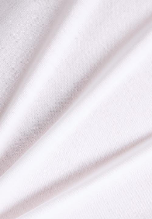 New Balance  - Nb Sport Angular Logo Tee - White