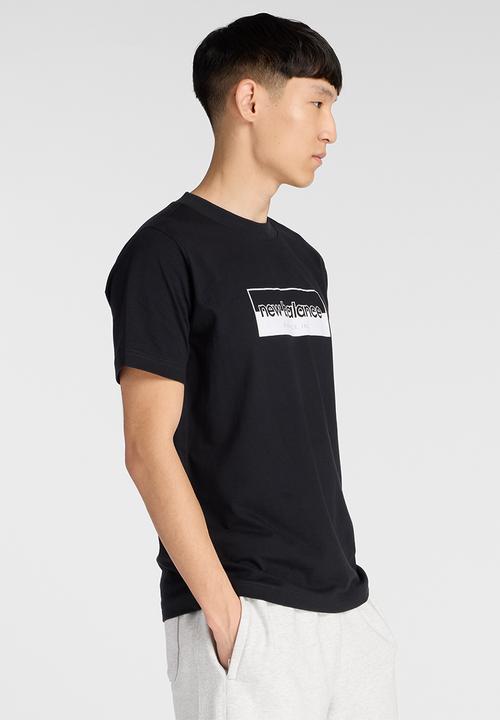 New Balance  - NB Sport Rectangular Logo Tee - Black
