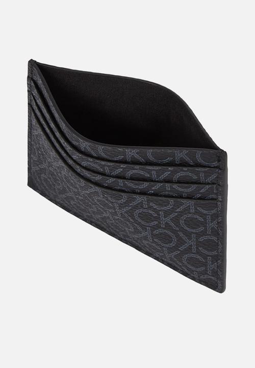Calvin Klein - Classic Mono Cardholder 6Cc - Classic Mono Black